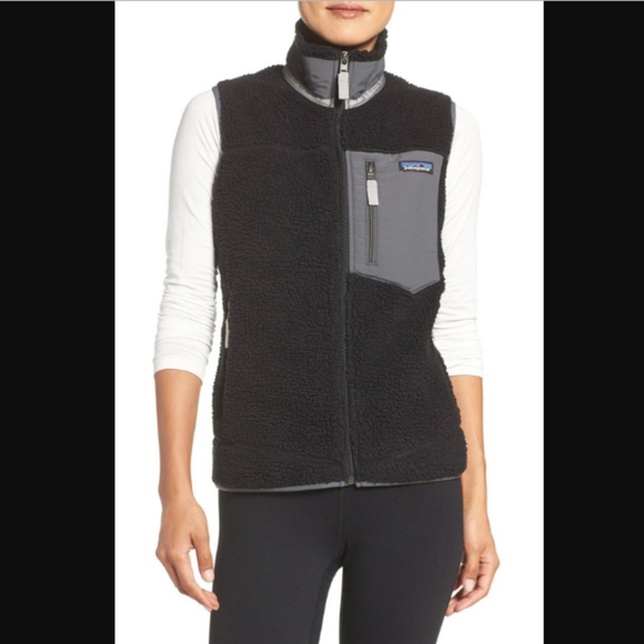 Patagonia Jackets & Blazers - Patagonia Classic Retro-X Fleece Zip Black Vest